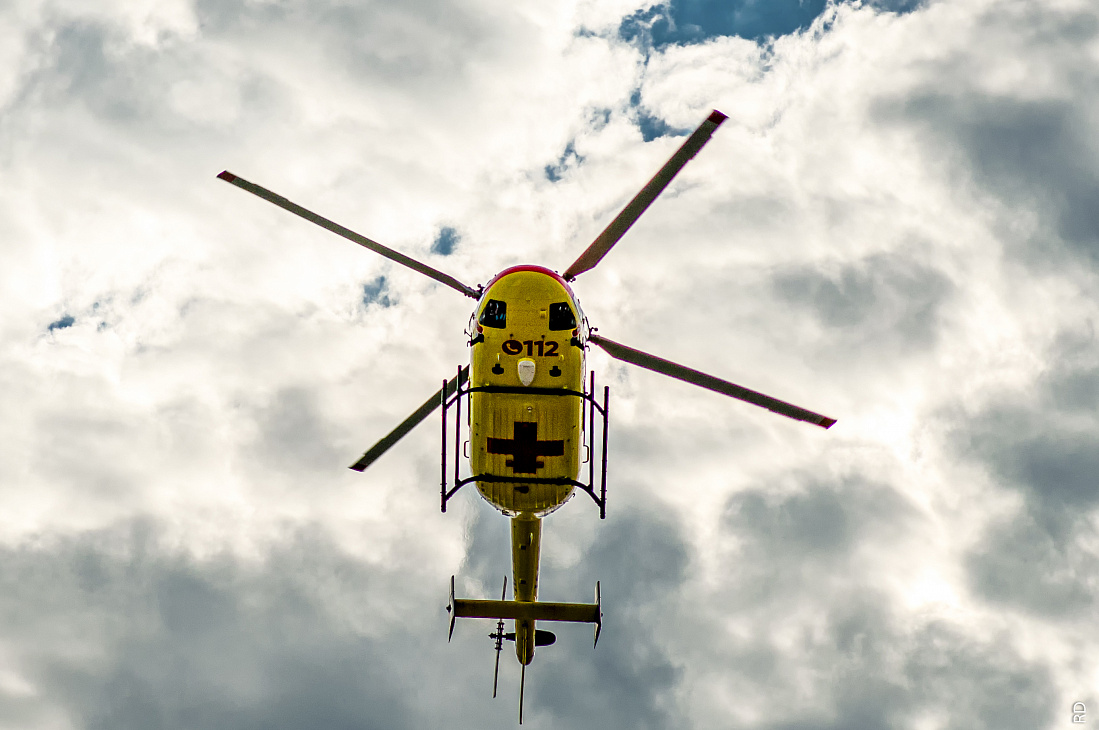 Курские медики на вертолете санитарной авиации доставили беременную курянку в Москву